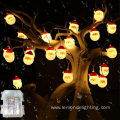 Christmas Home Decor Snowman Walking Stick String Lights